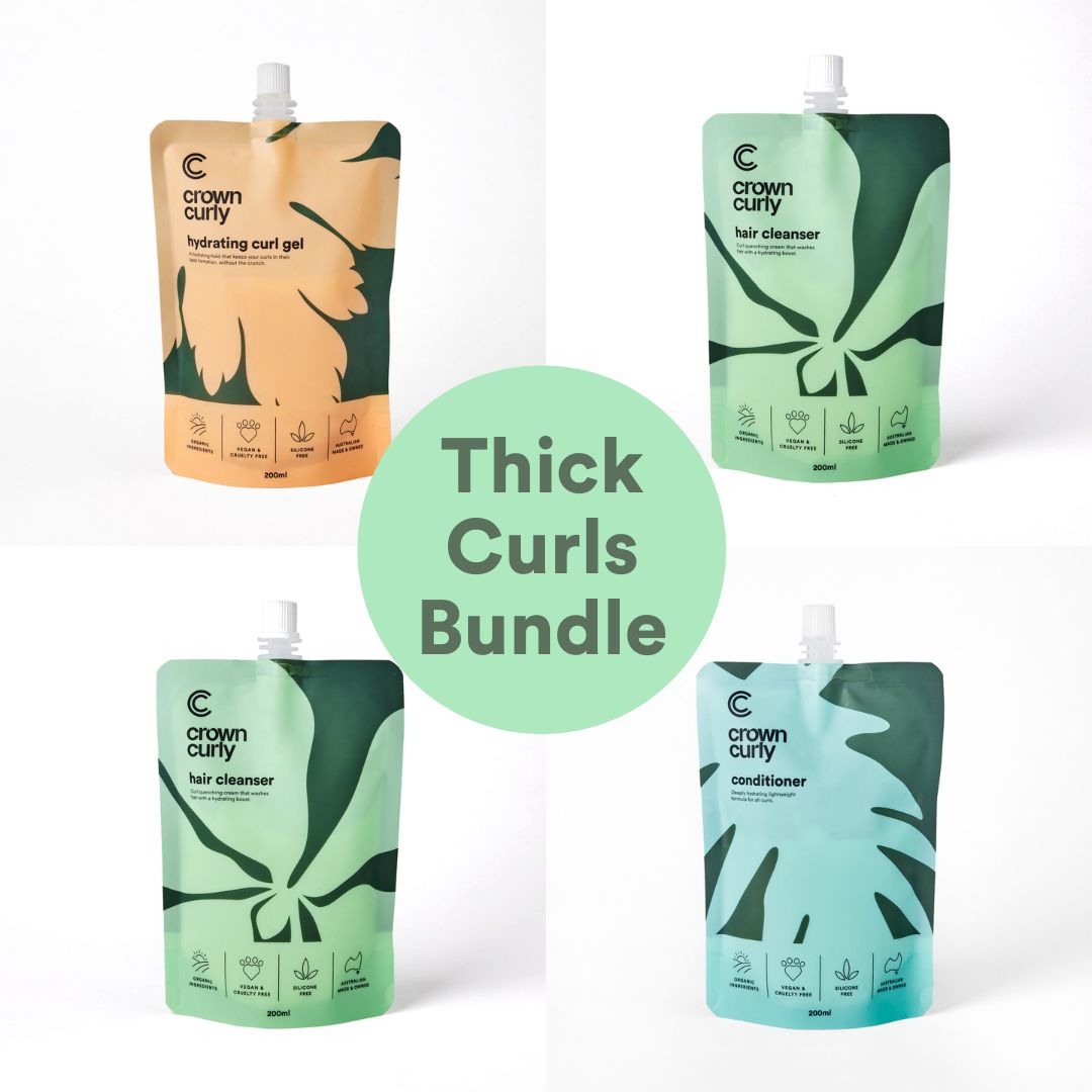 BUNDLE: Curls with Thick Hair