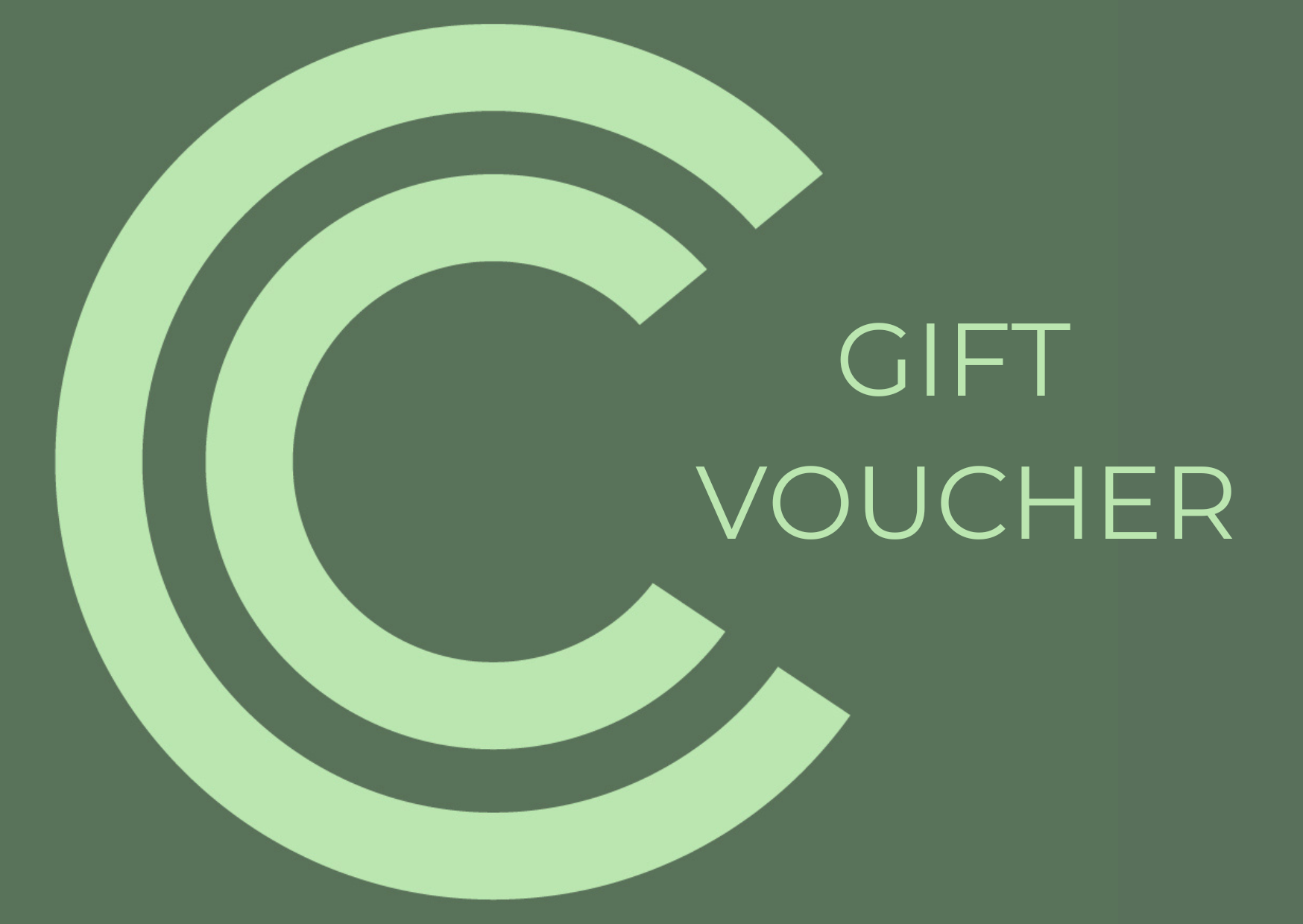 crown curly gift card